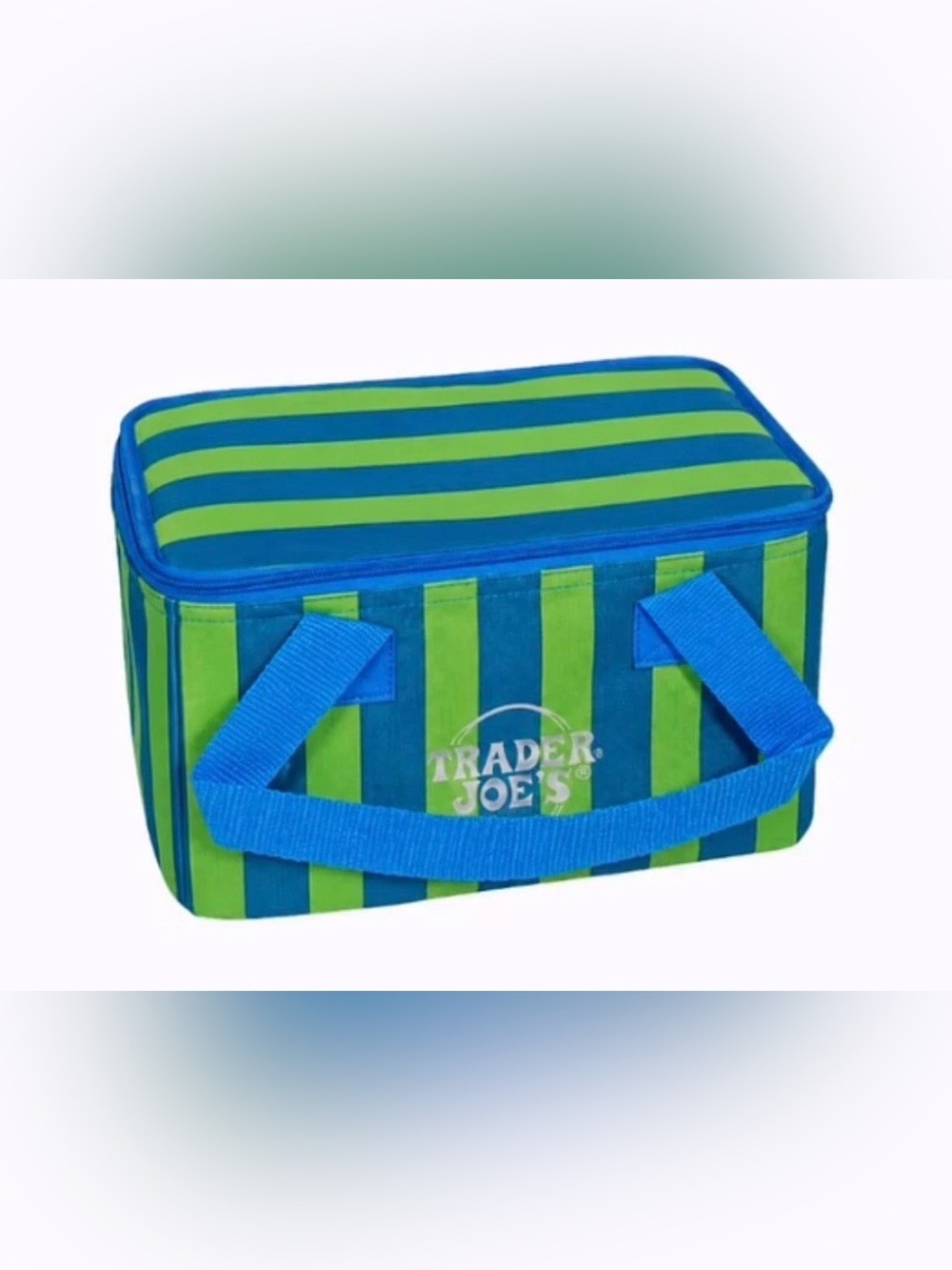 Trader Joe’s Mini Insulated Lunch Bag. NWT Neon Lime